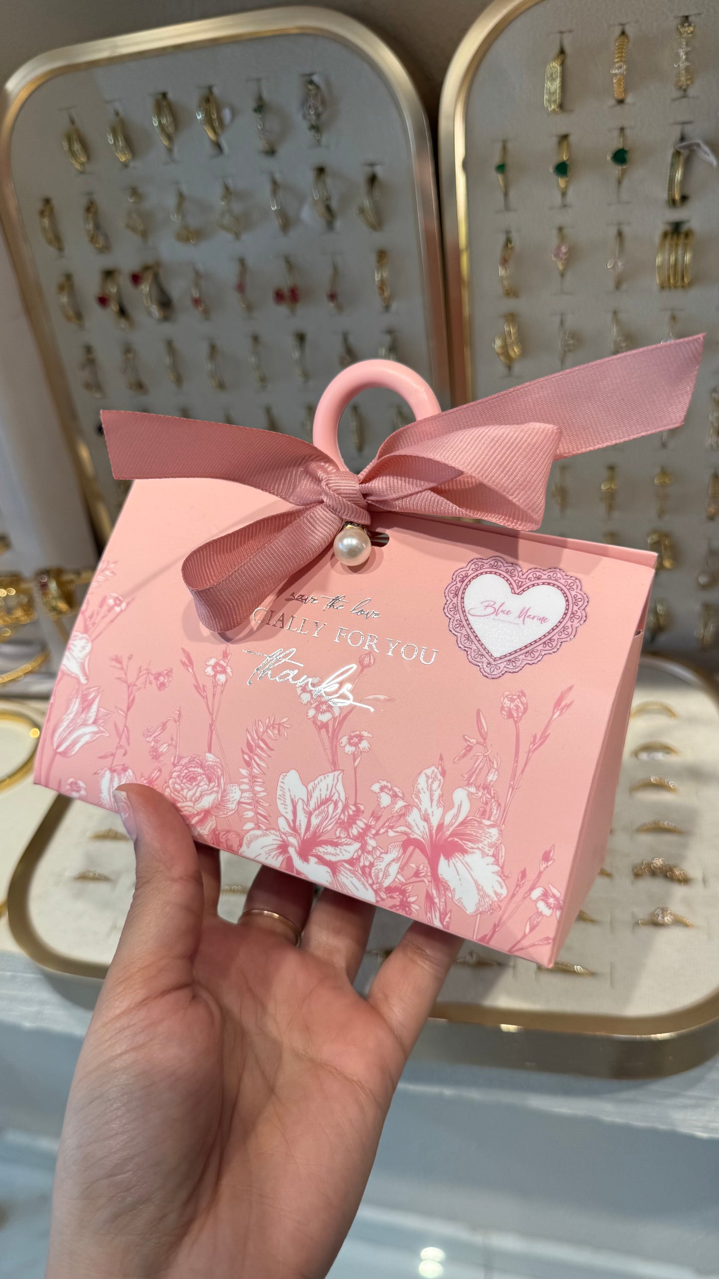 CAJA ROSADO OSCURO