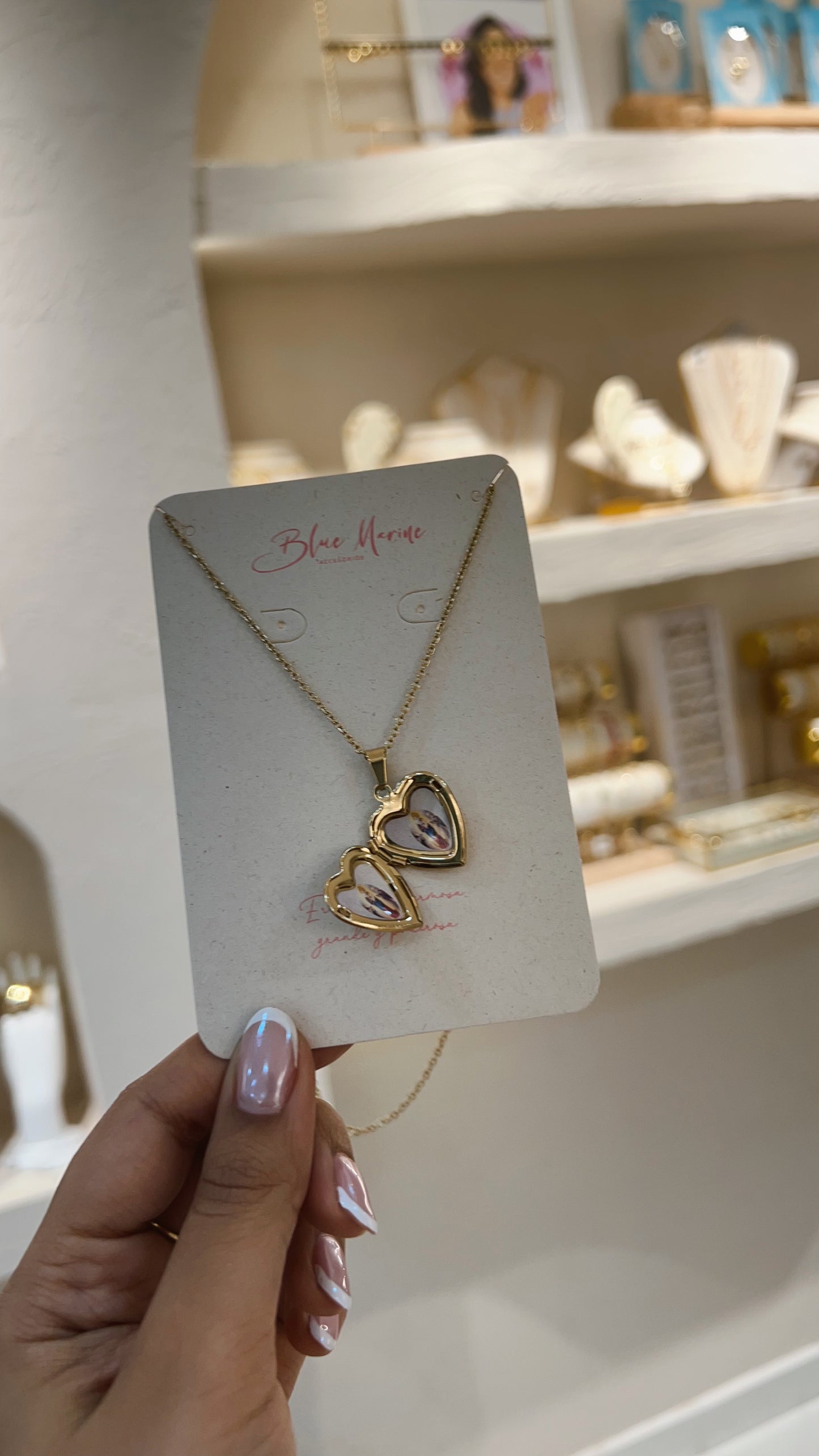 RELICARIO ACERO (en promo no incluye foto)