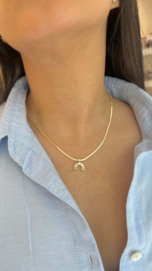 CADENA ARCOÍRIS CRISTAL