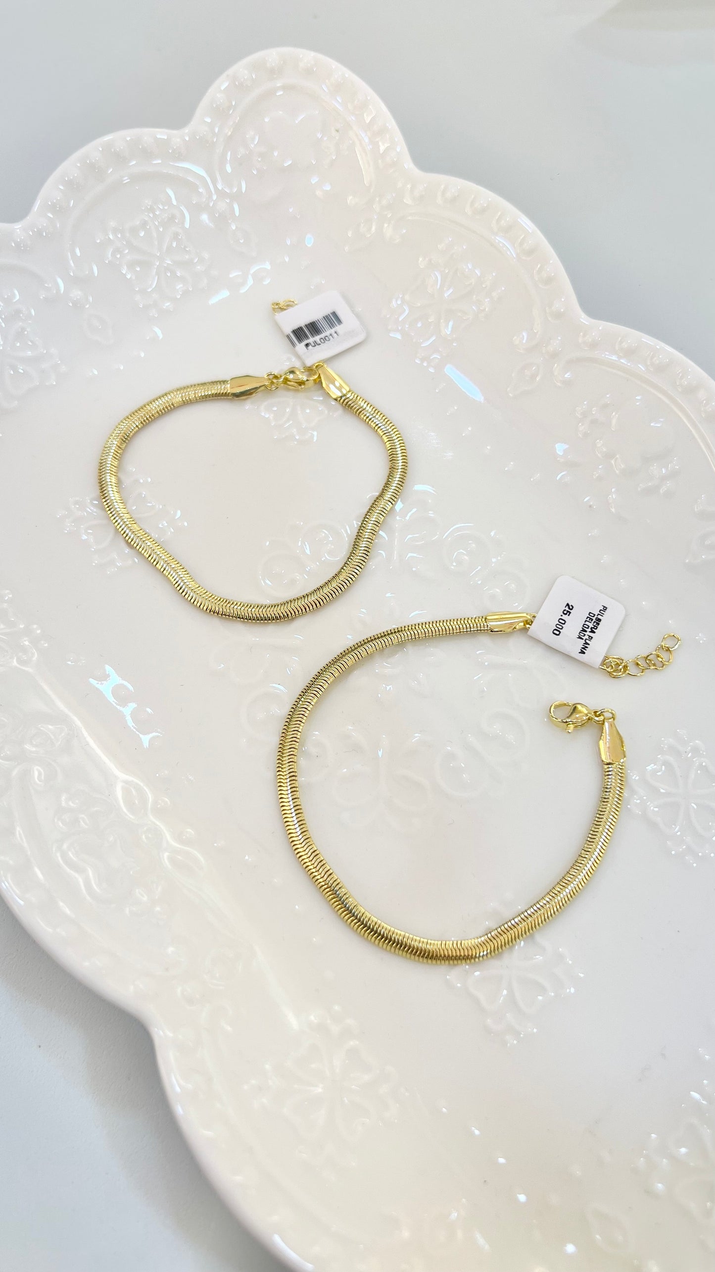 PULSERA PLANA DELGADA