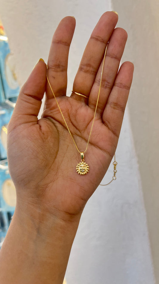 CADENA SOL ORO LAMINADO