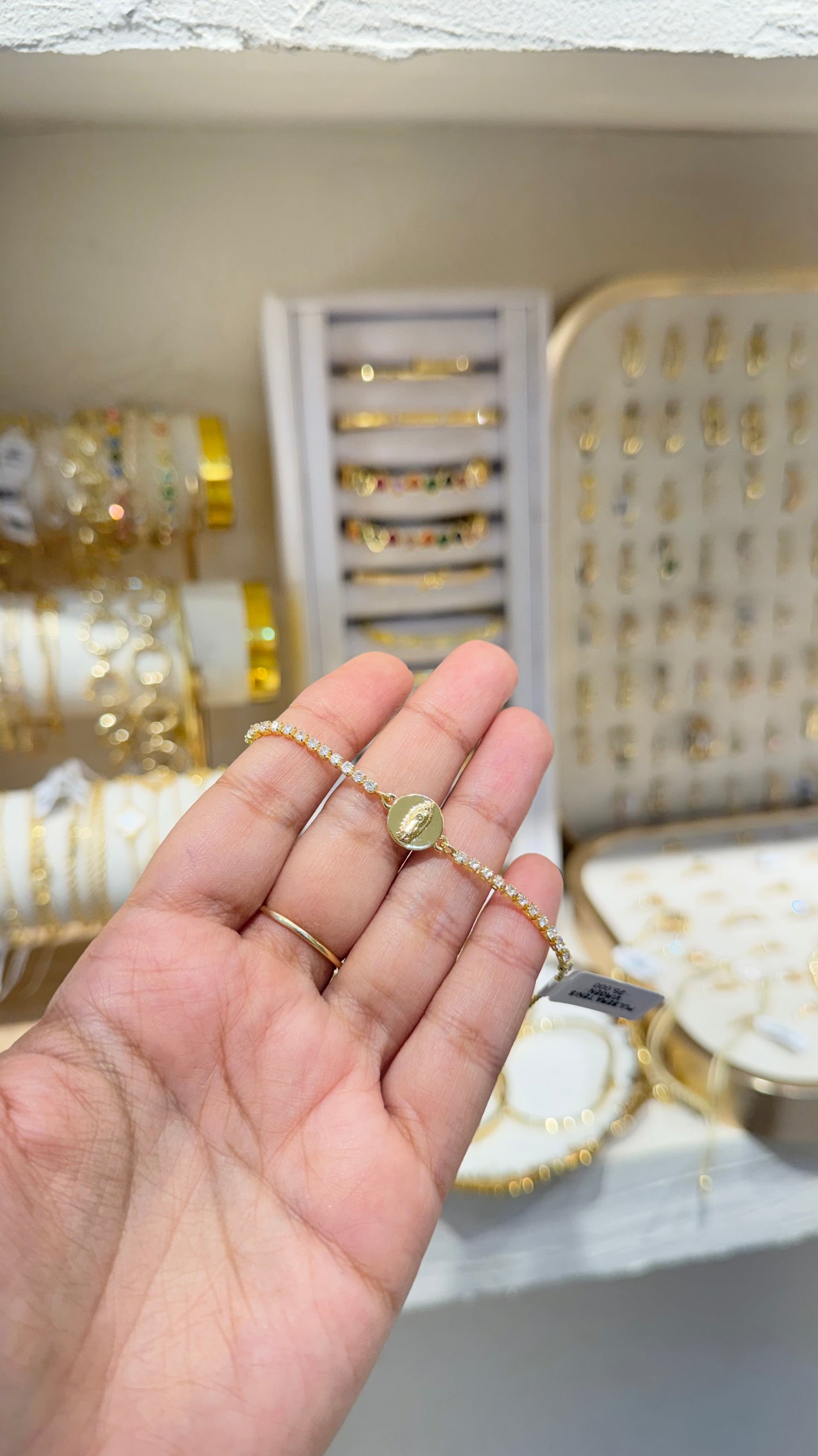 PULSERA TENIS VIRGEN