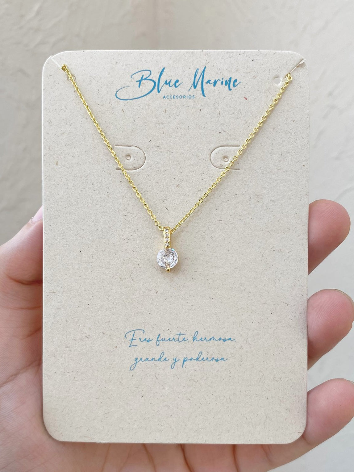 CADENA CIRCON COLGANTE