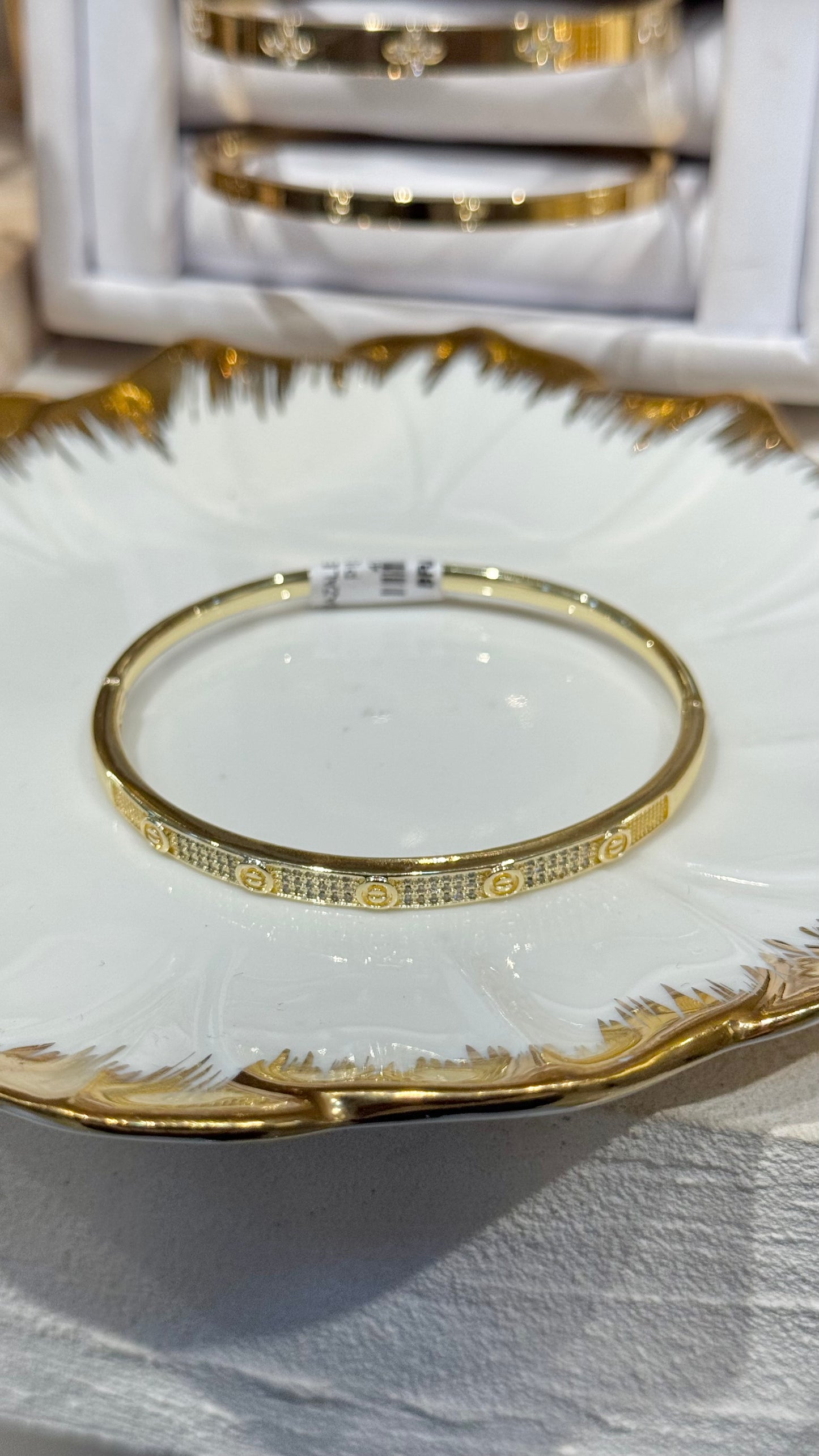 BRAZALETE CARTIER PIEDRAS