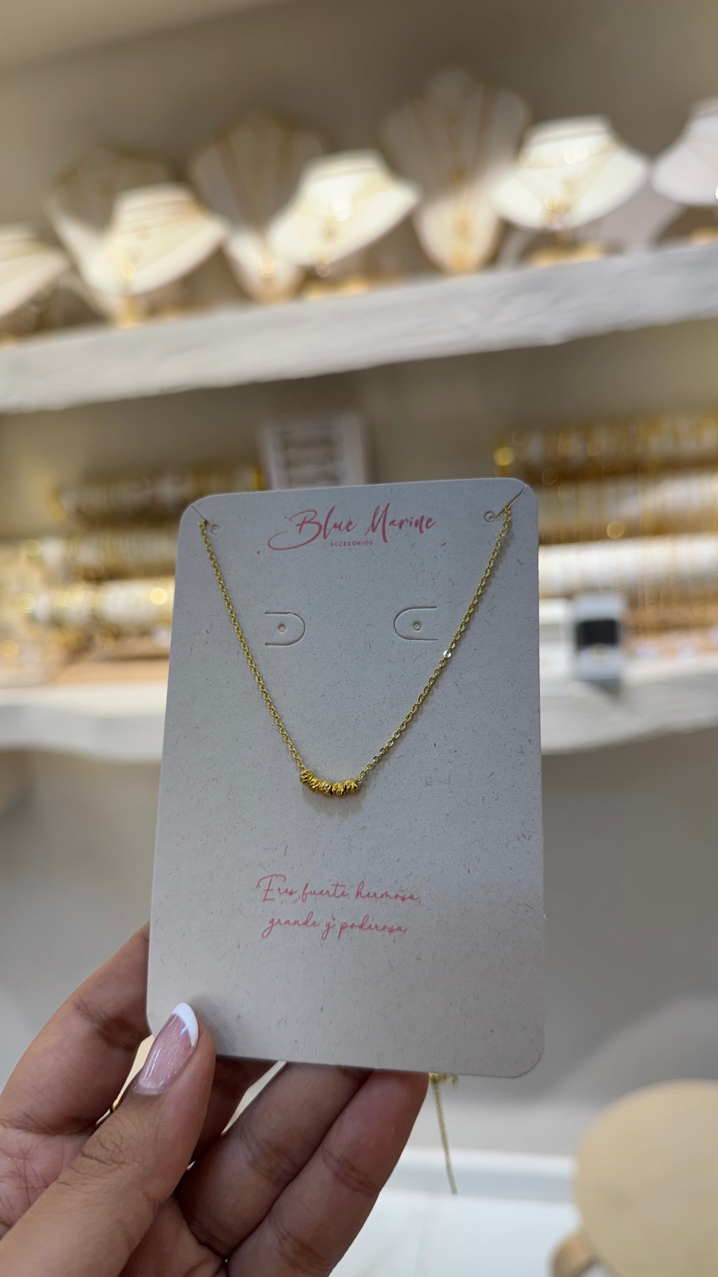 CADENA BALINES DIAMANTADOS