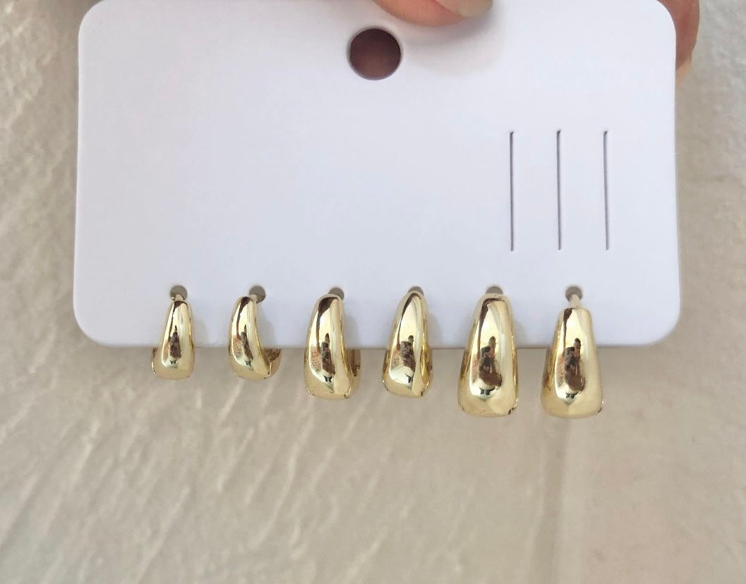 TRÍO DE ARGOLLAS CANASTA