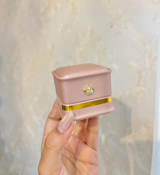 COFRE ROSADO LUXURY ANILLO