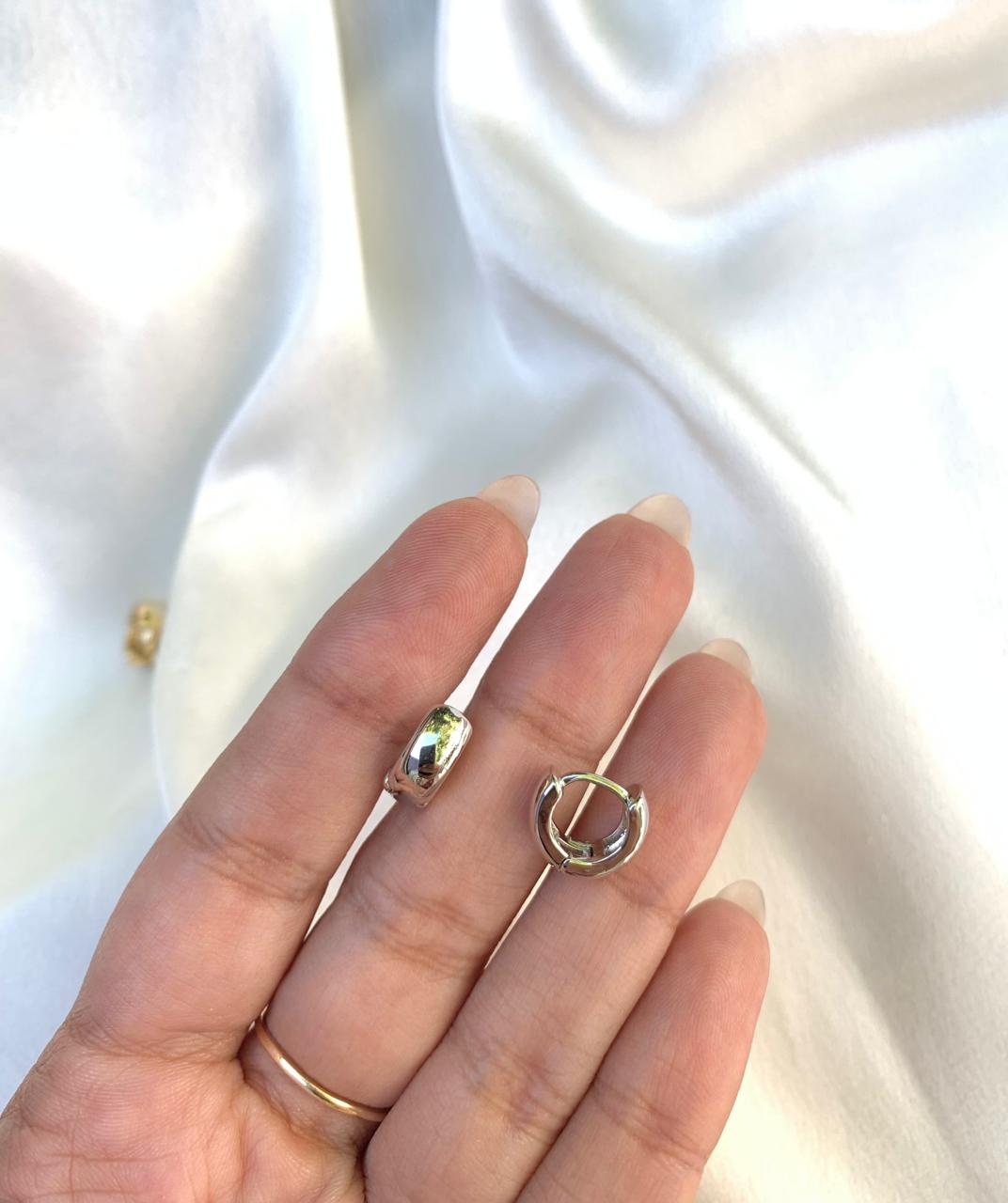 HUGGIES LISOS PLATEADOS 10MM