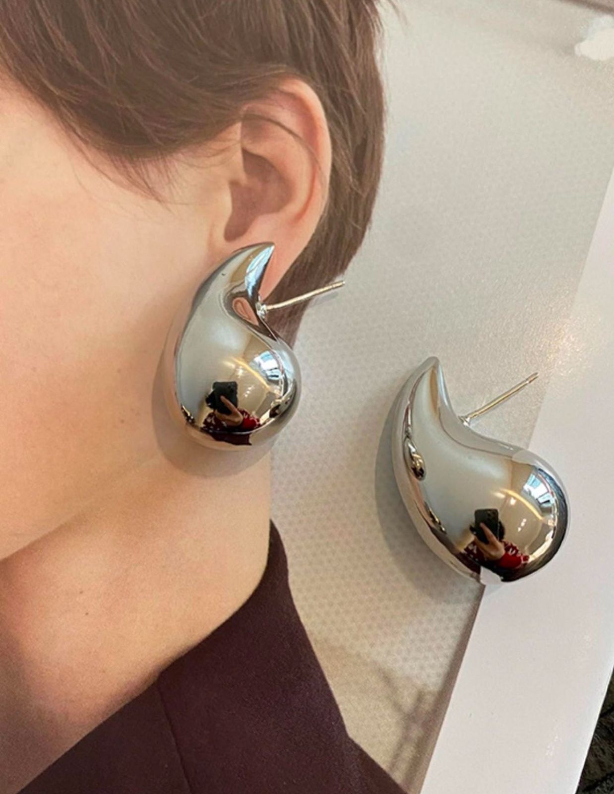 TOPO GOTA PLATEADO