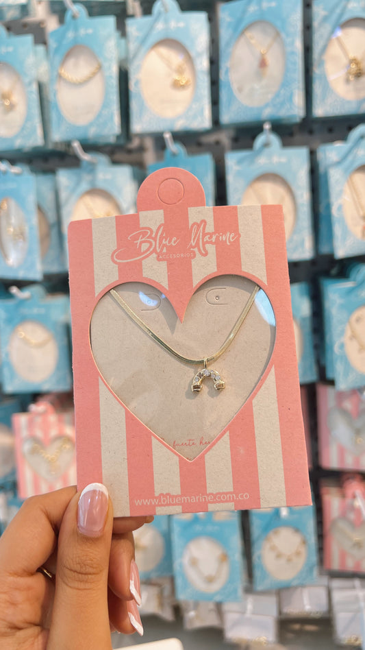 CADENA ARCOÍRIS CRISTAL