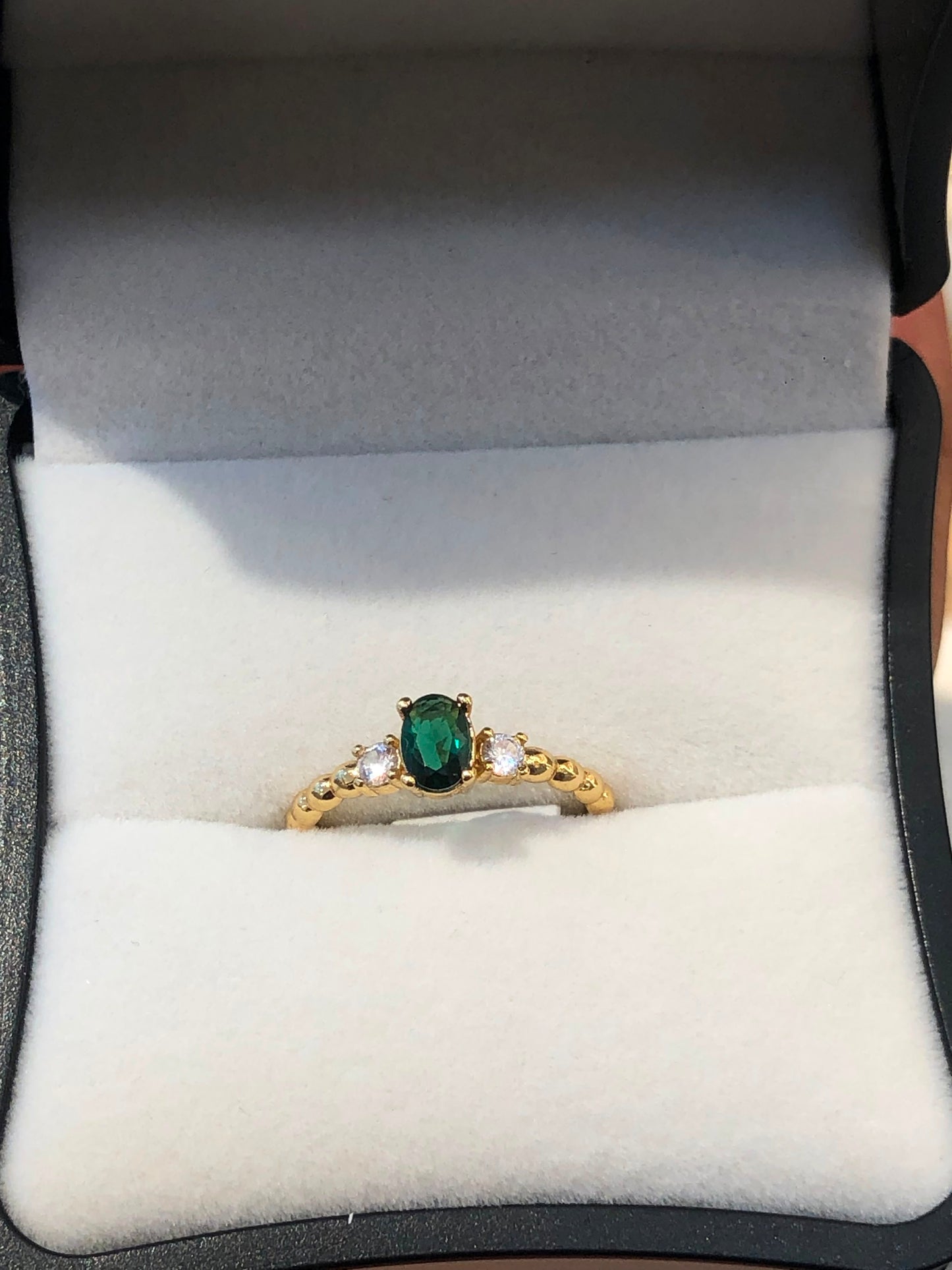 ANILLO ZARINA ORO LAMINADO