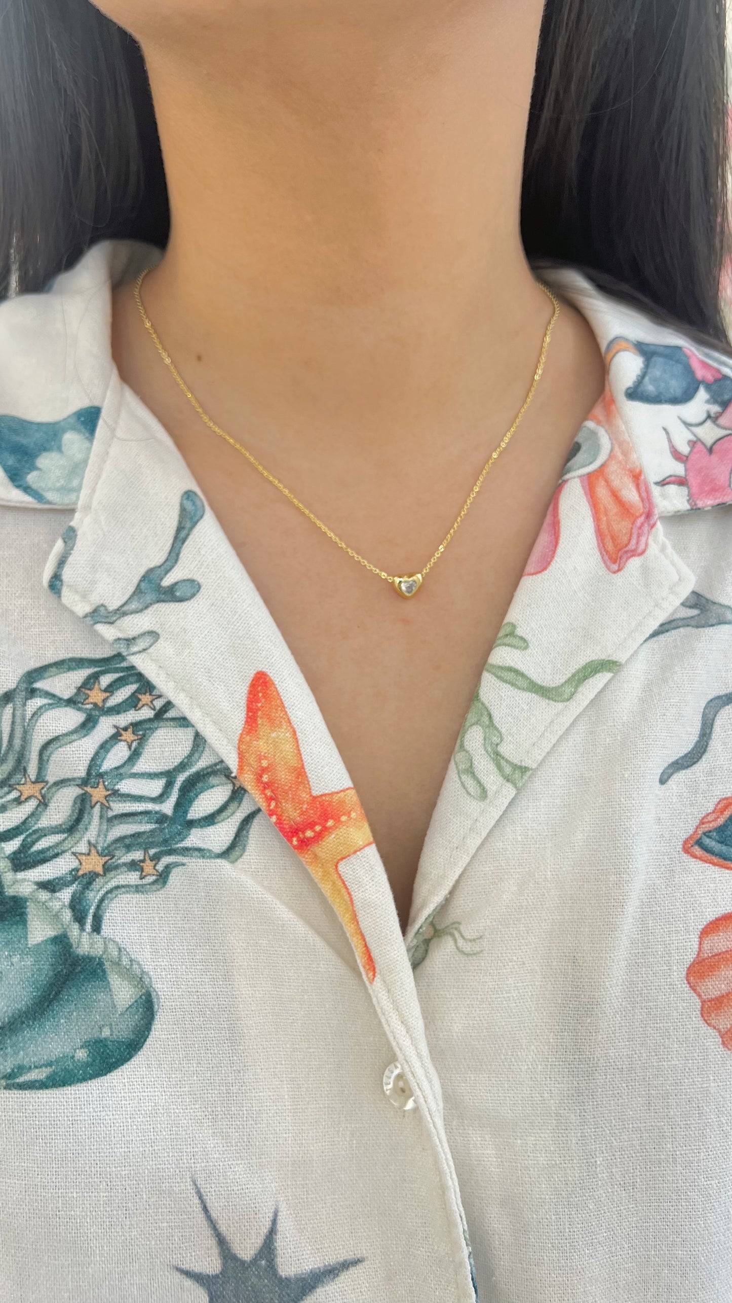 CADENA PASADOR MINI HEART