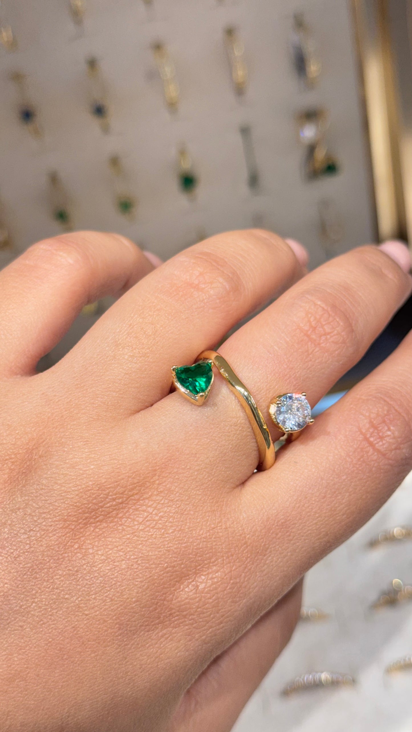 ANILLO AURORA VERDE