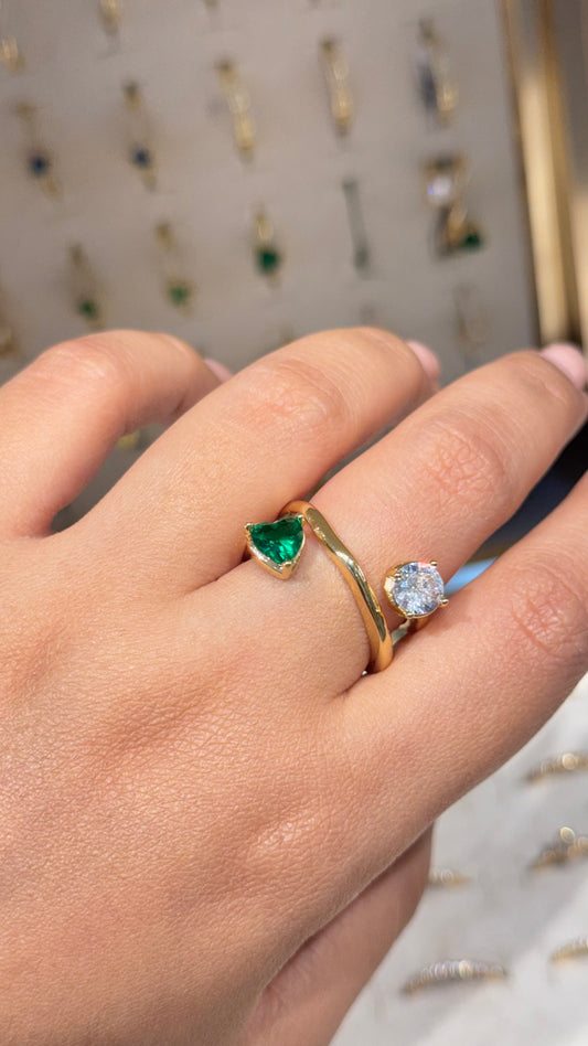 ANILLO AURORA VERDE