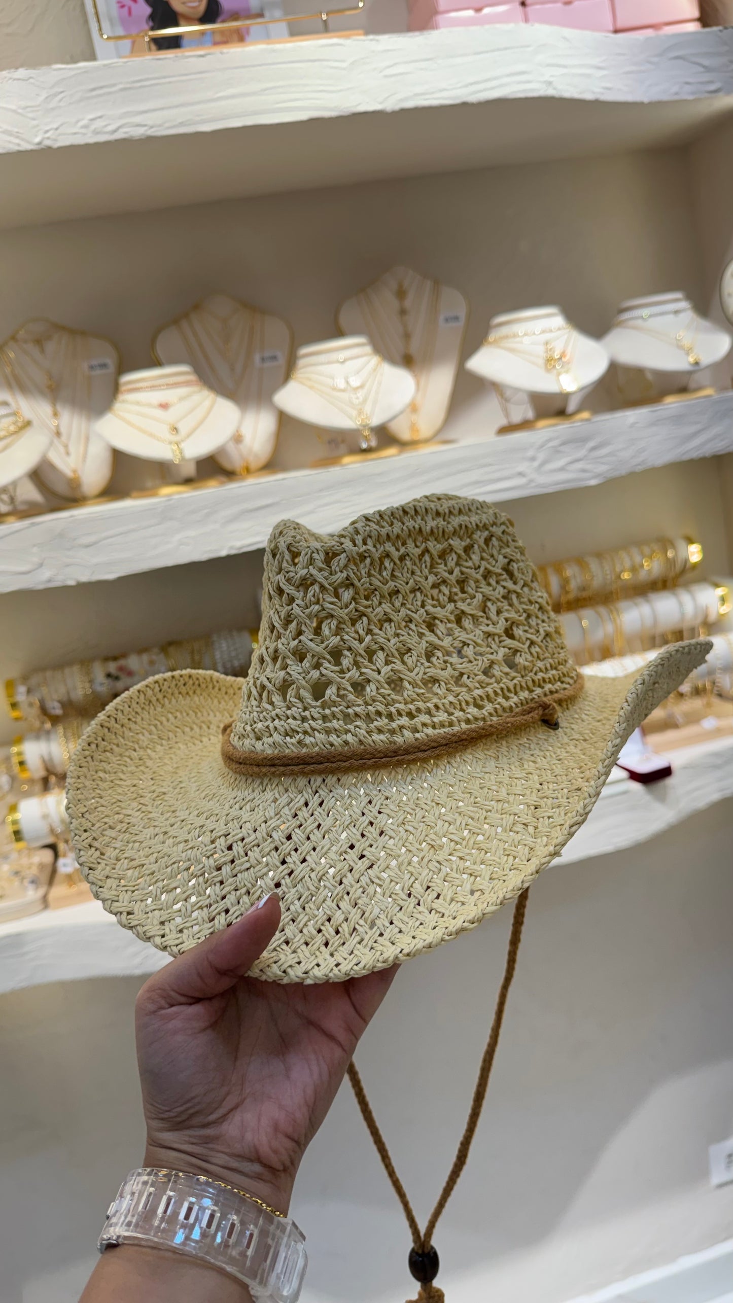 SOMBRERO PLAYERO CREMA