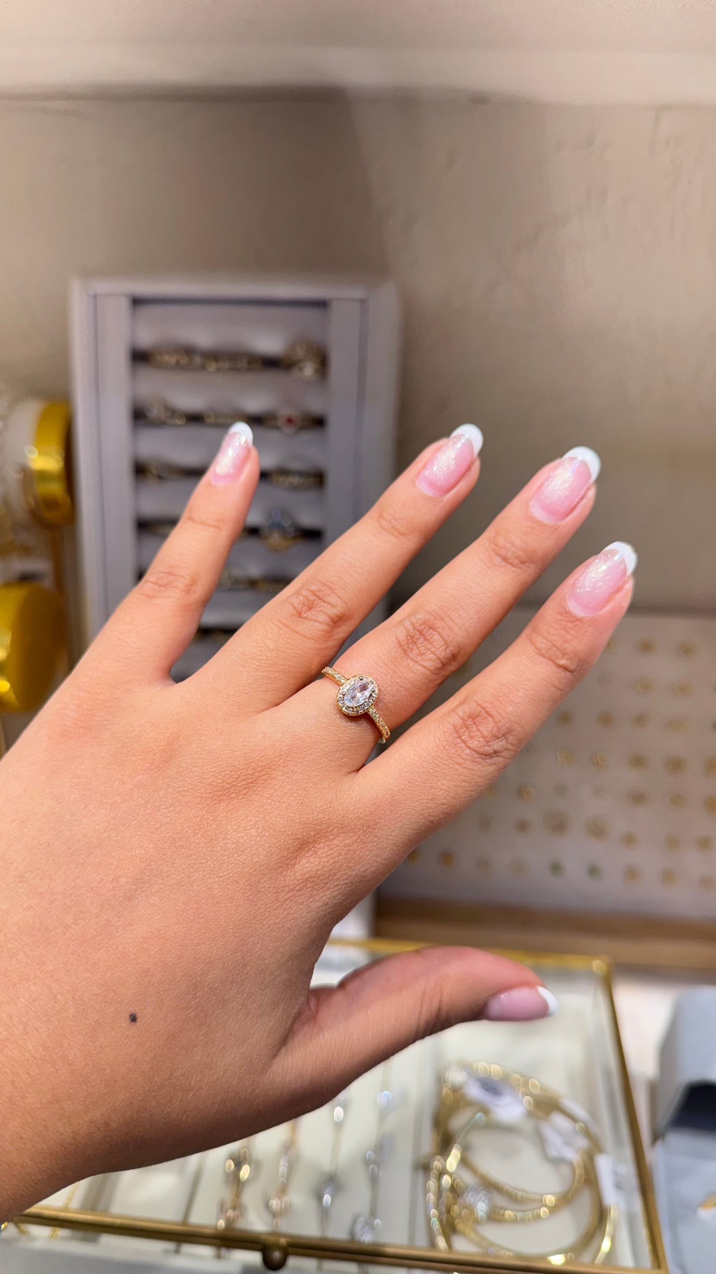 ANILLO PROMESA MAXI CRISTAL