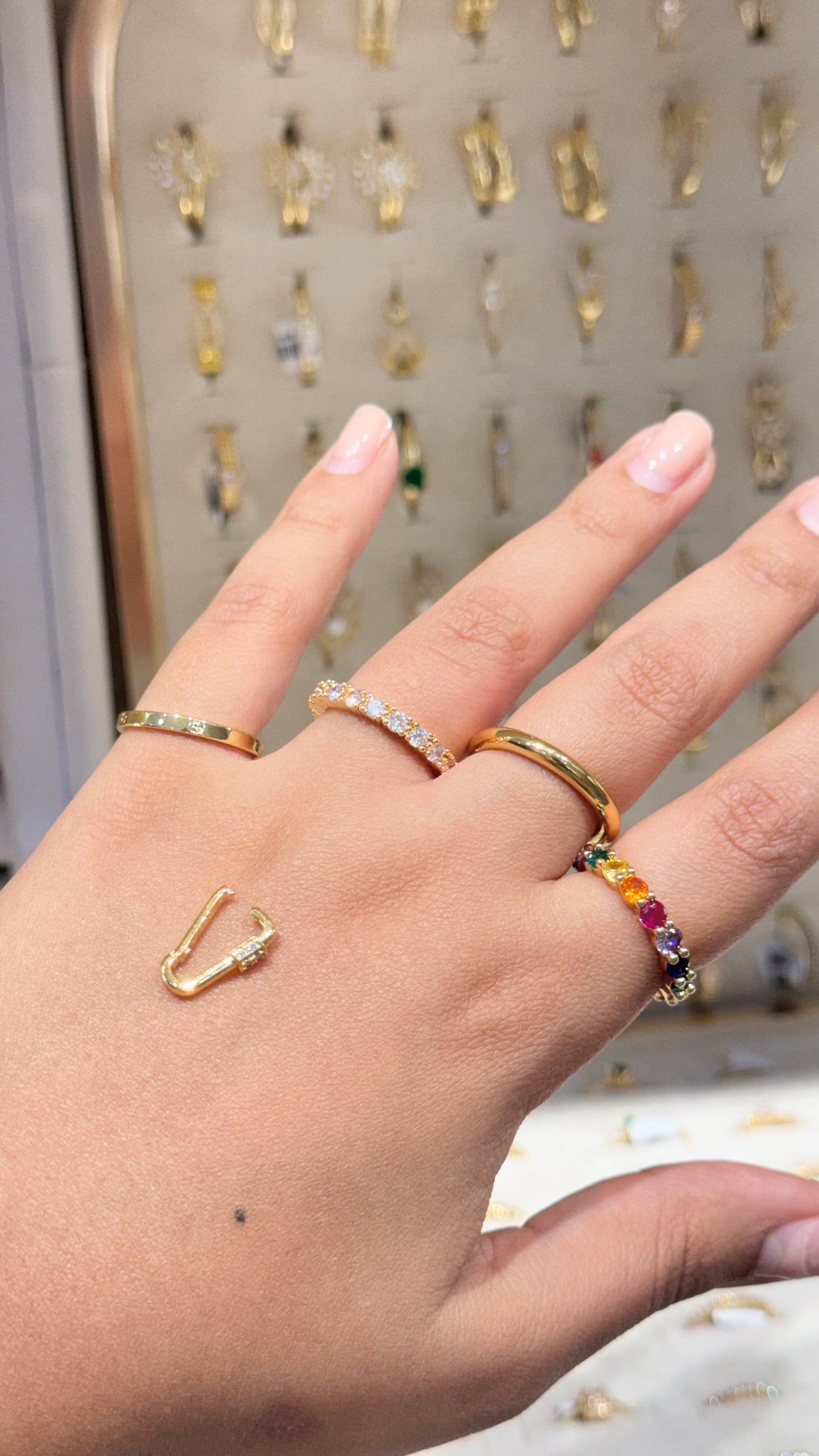 ANILLO X4 ARCOÍRIS