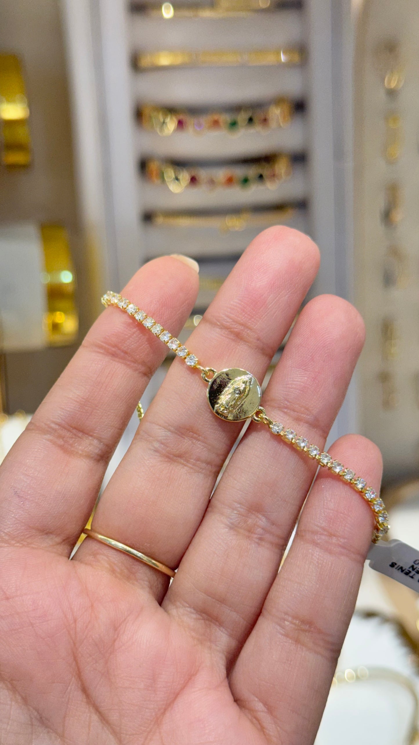 PULSERA TENIS VIRGEN