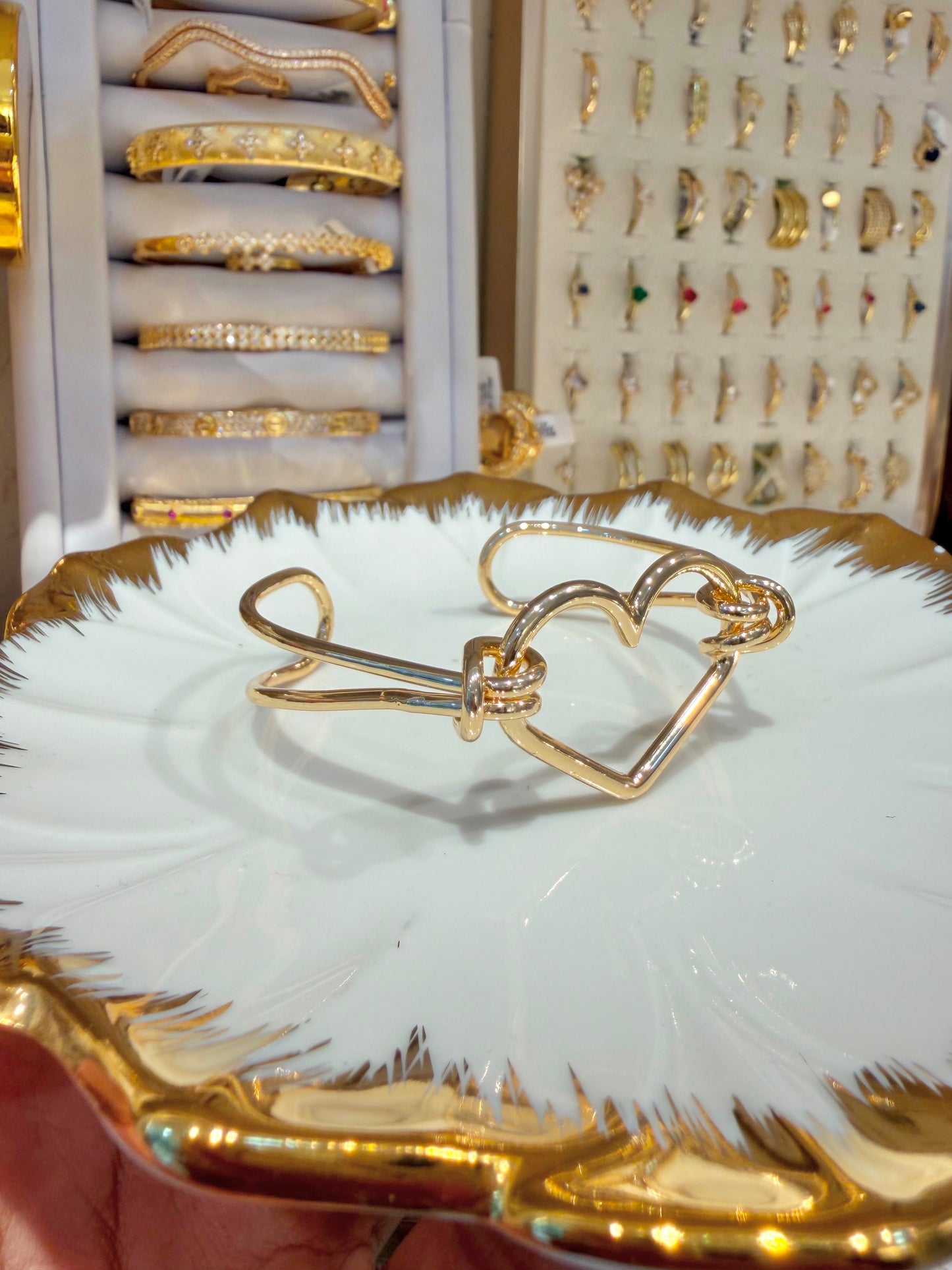 BRAZALETE BORDE CORAZON