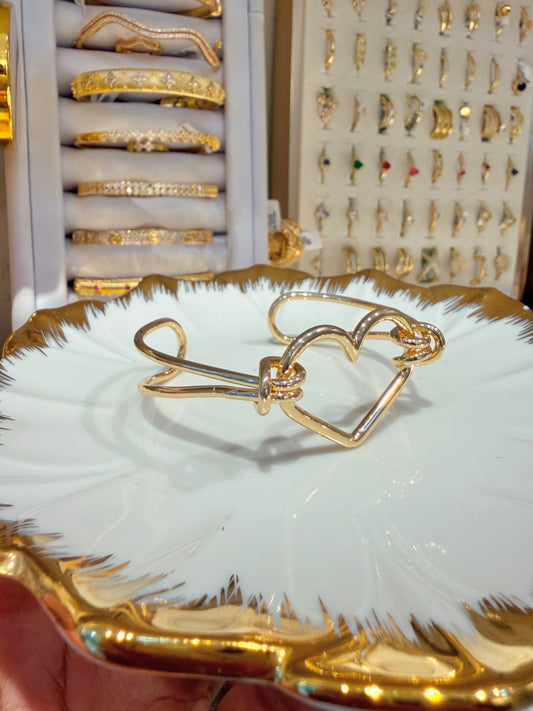 BRAZALETE BORDE CORAZON