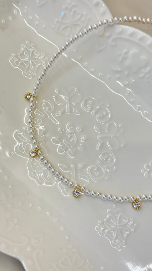 CHOKER PERLAS CRISTAL