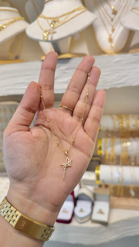 CADENA FE ORO LAMINADO