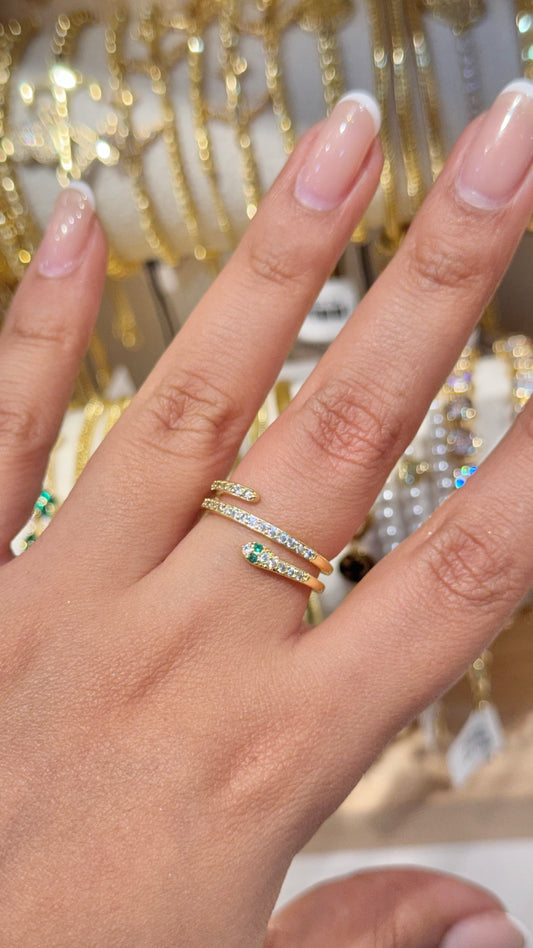 ANILLO DOBLE SNAKE