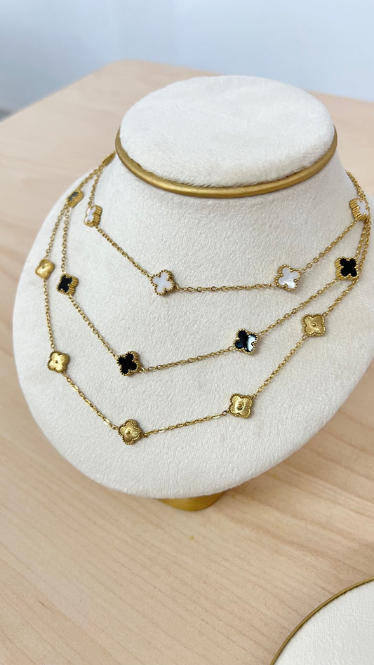 CADENA TRÉBOLES ACERO