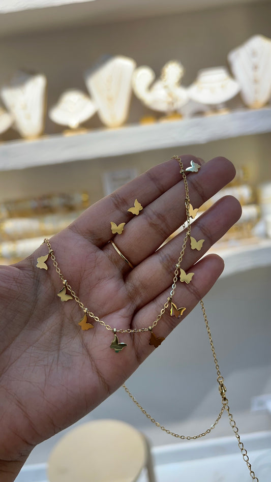 JUEGO MULTIDIJE ACERO MARIPOSA