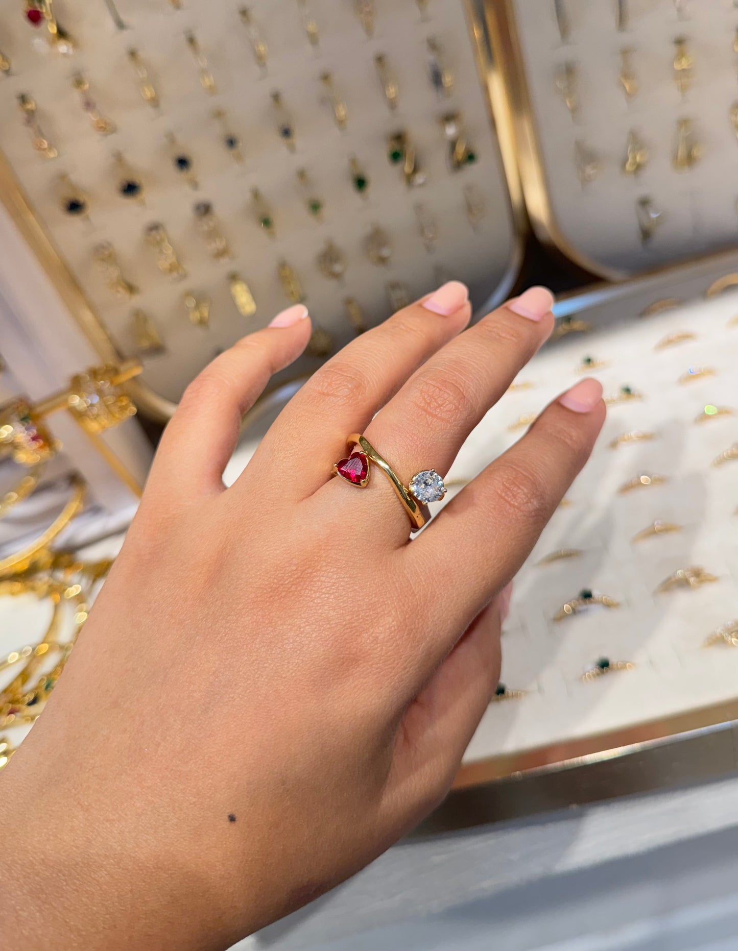 ANILLO AURORA ROJO
