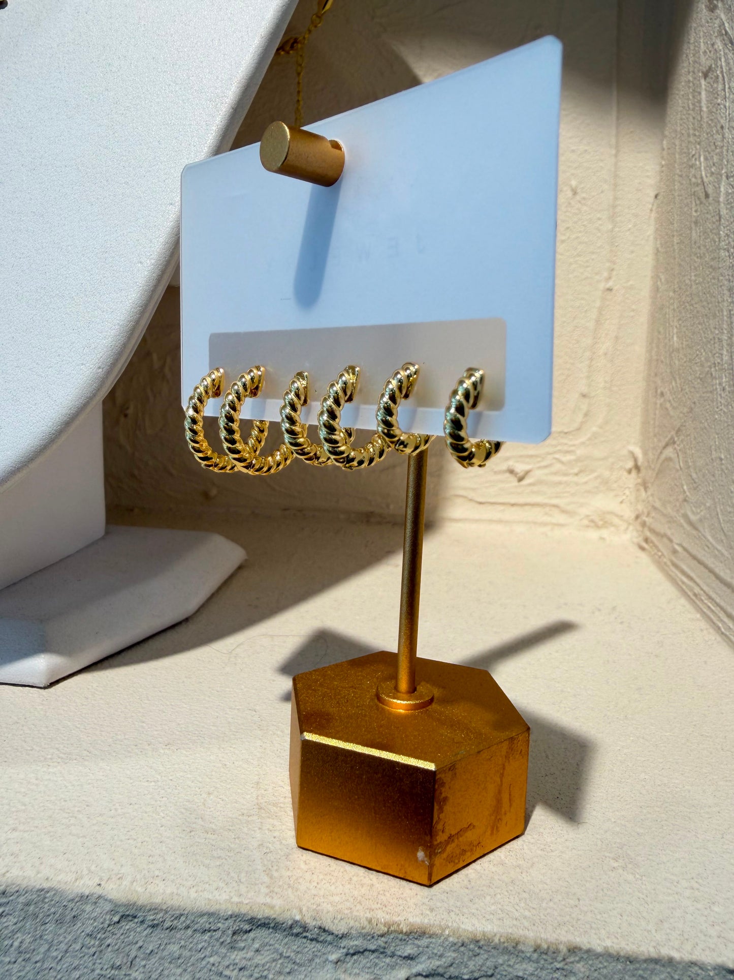 TRÍO DE ARGOLLAS LAZO
