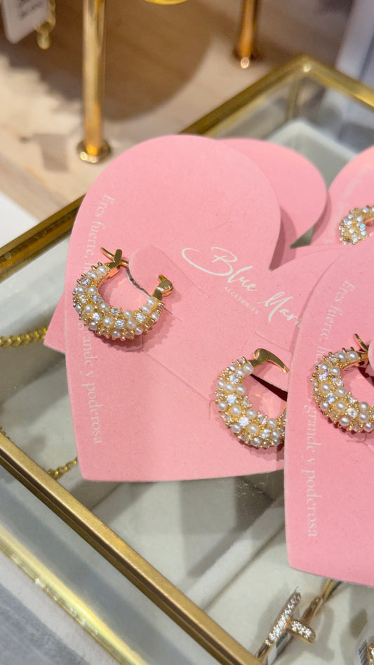 ARGOLLAS PERLAS CRISTAL