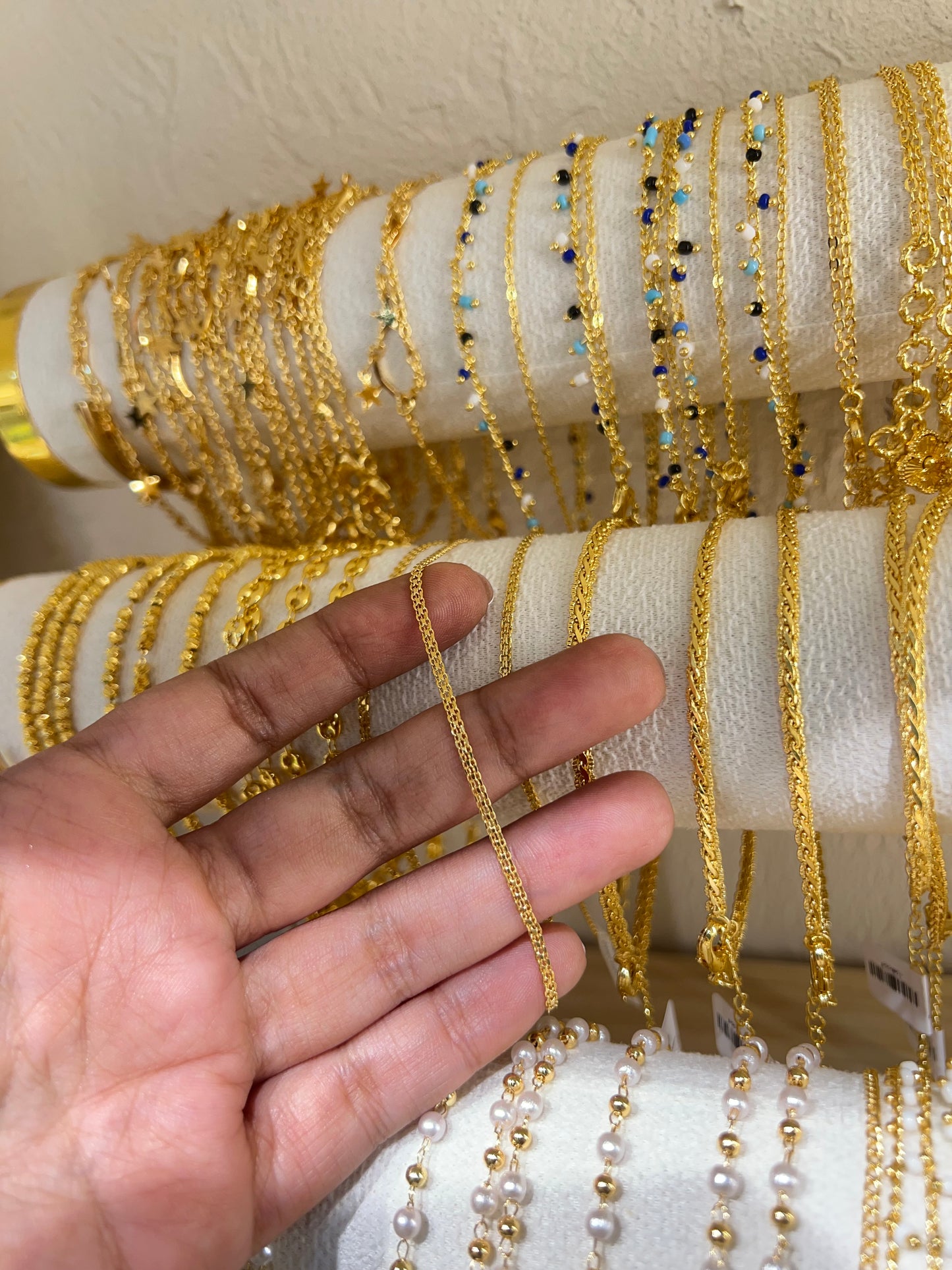 TOBILLERA TEJIDO CHINO