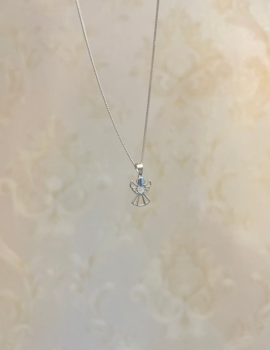CADENA ANGEL PLATA LEY 925