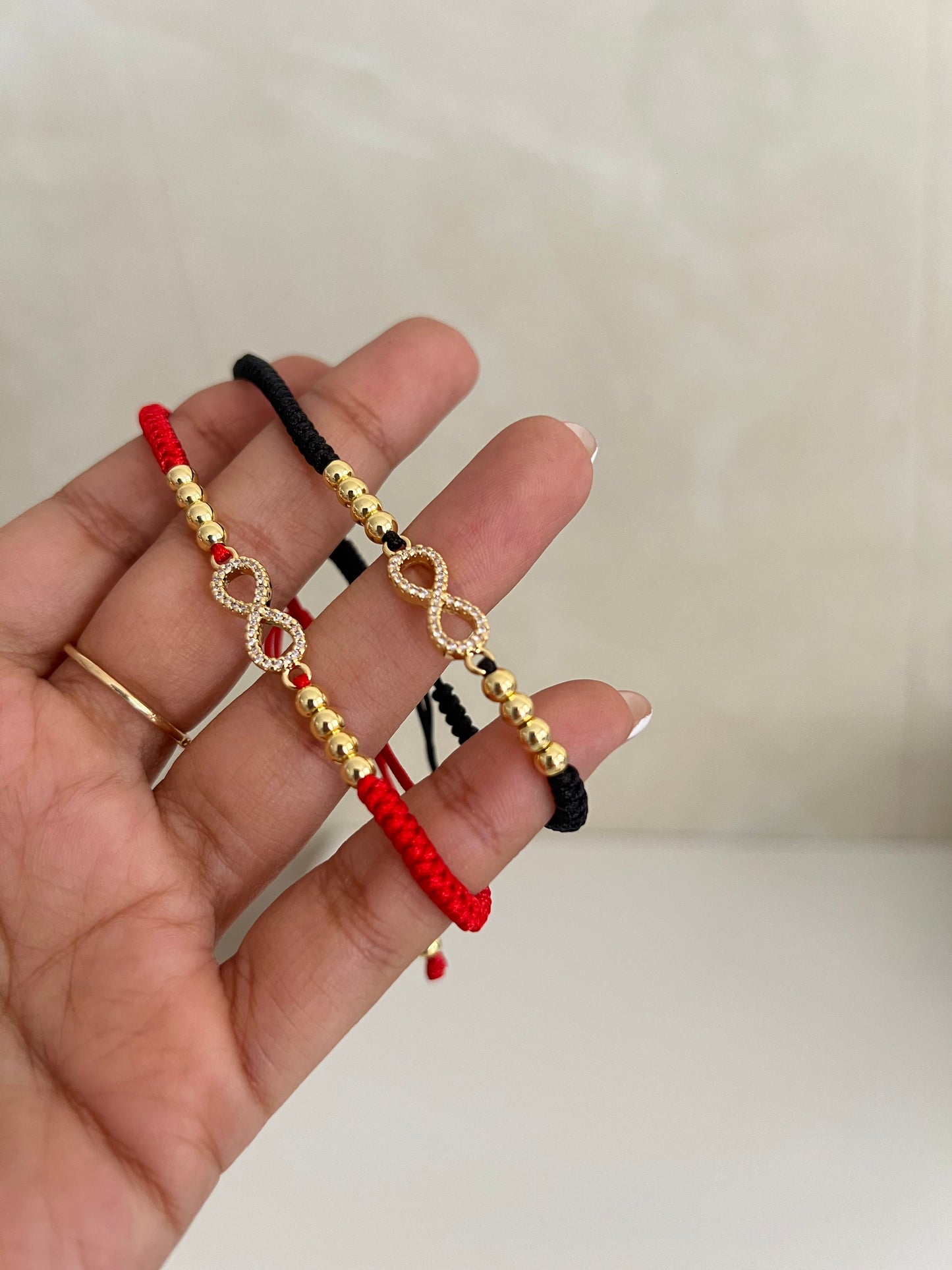 JUEGO DE PULSERA INFINITO