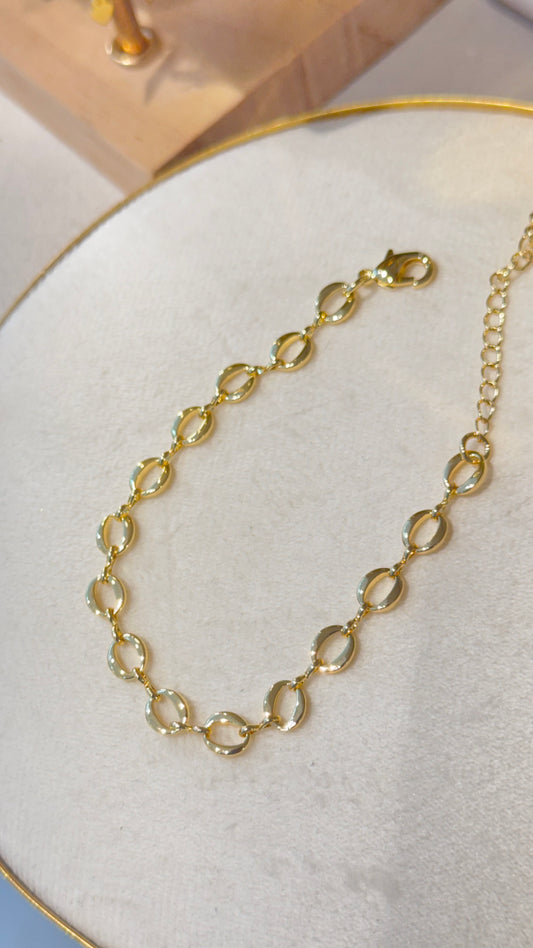PULSERA OVALOS PEQUEÑOS