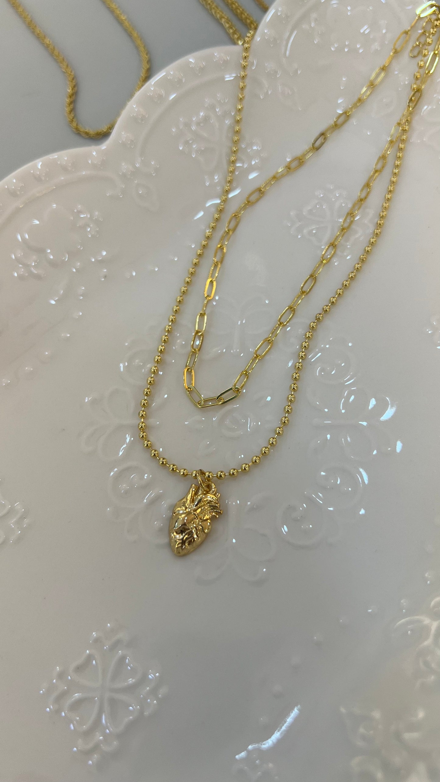 CADENAS CORAZON ANATÓMICO