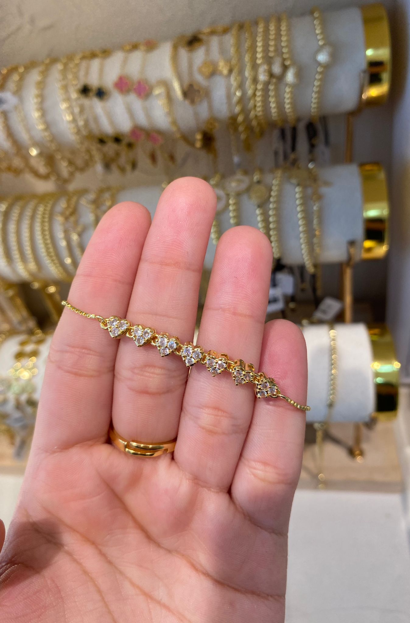 PULSERA MINI CORAZONES