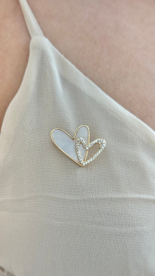 PIN DOBLE CORAZON