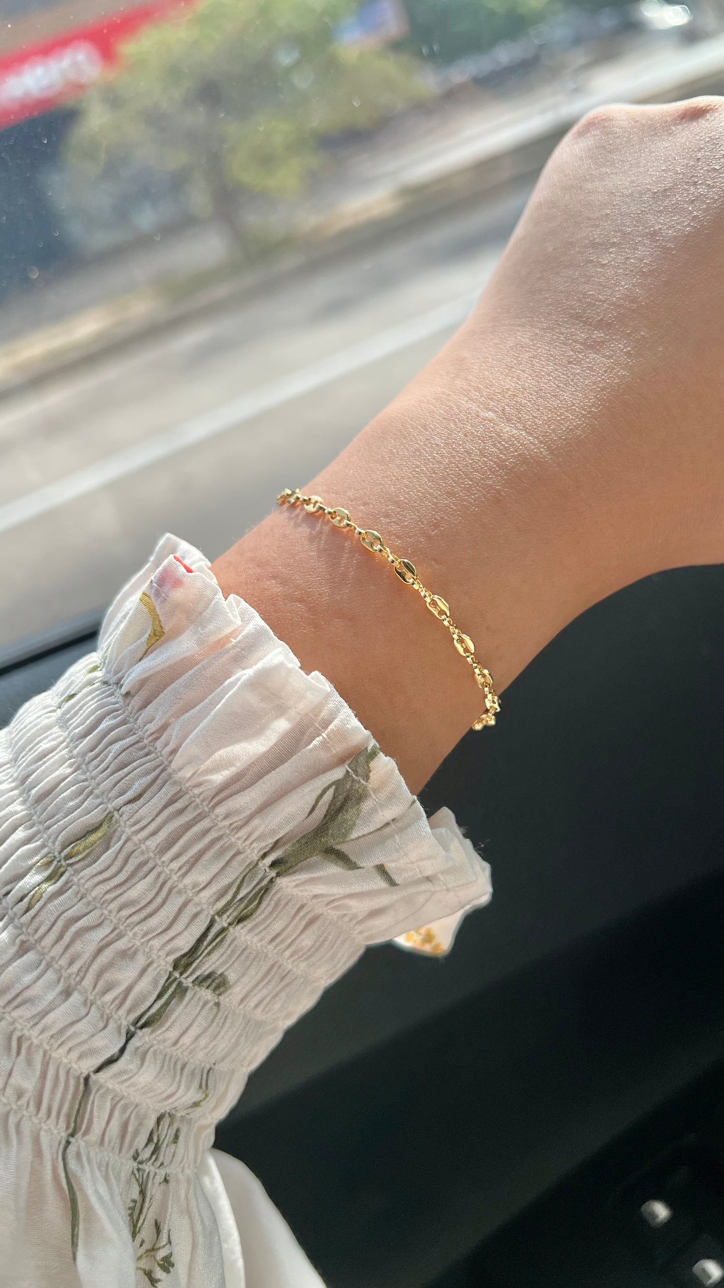 PULSERA GUCCI ORO LAMINADO 17cm