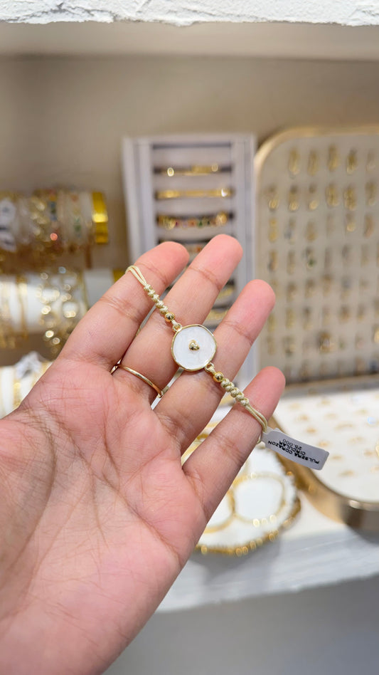PULSERA CORAZÓN CIRCULAR