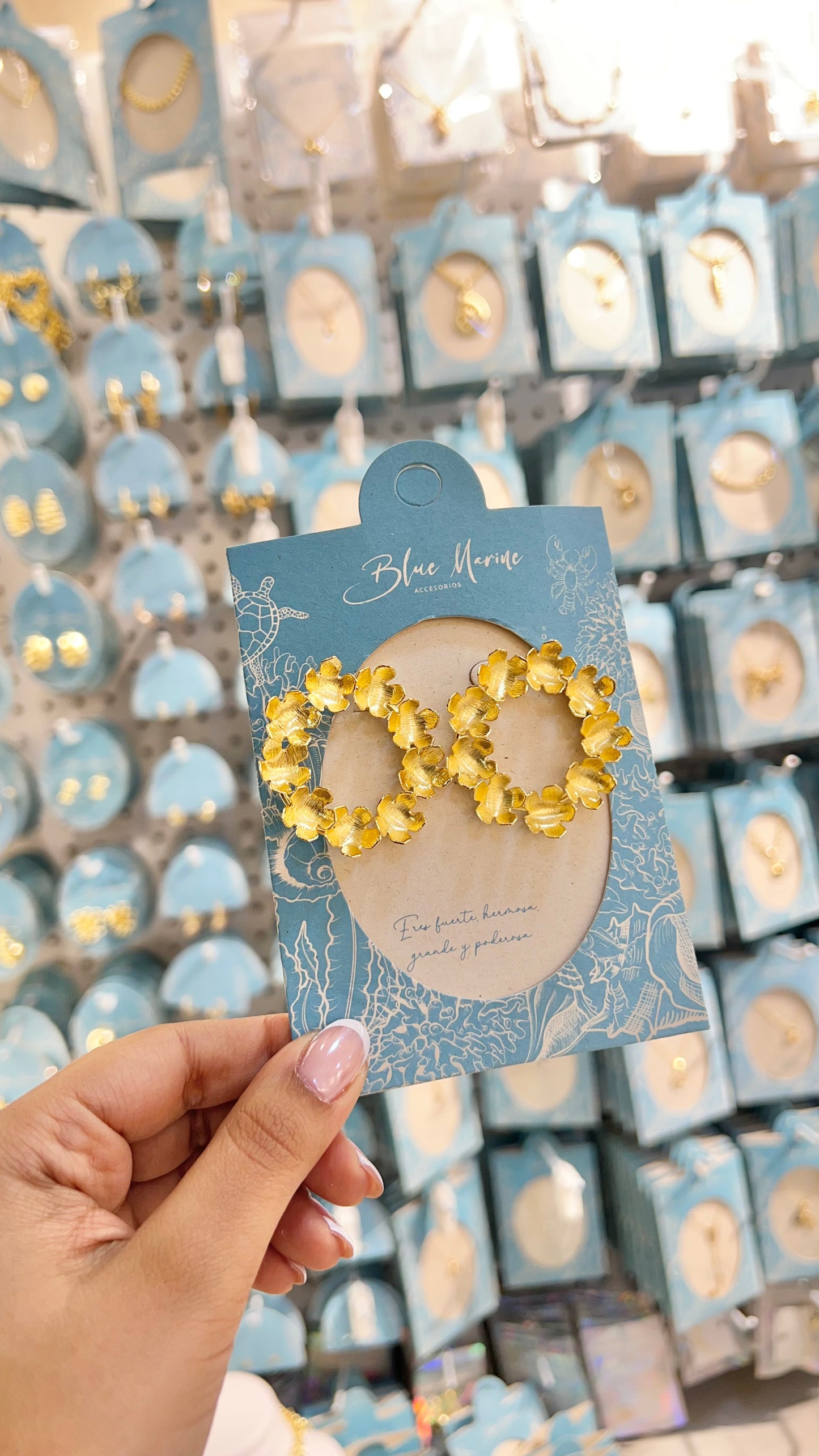 ARETE 9 FLORES BRONCE