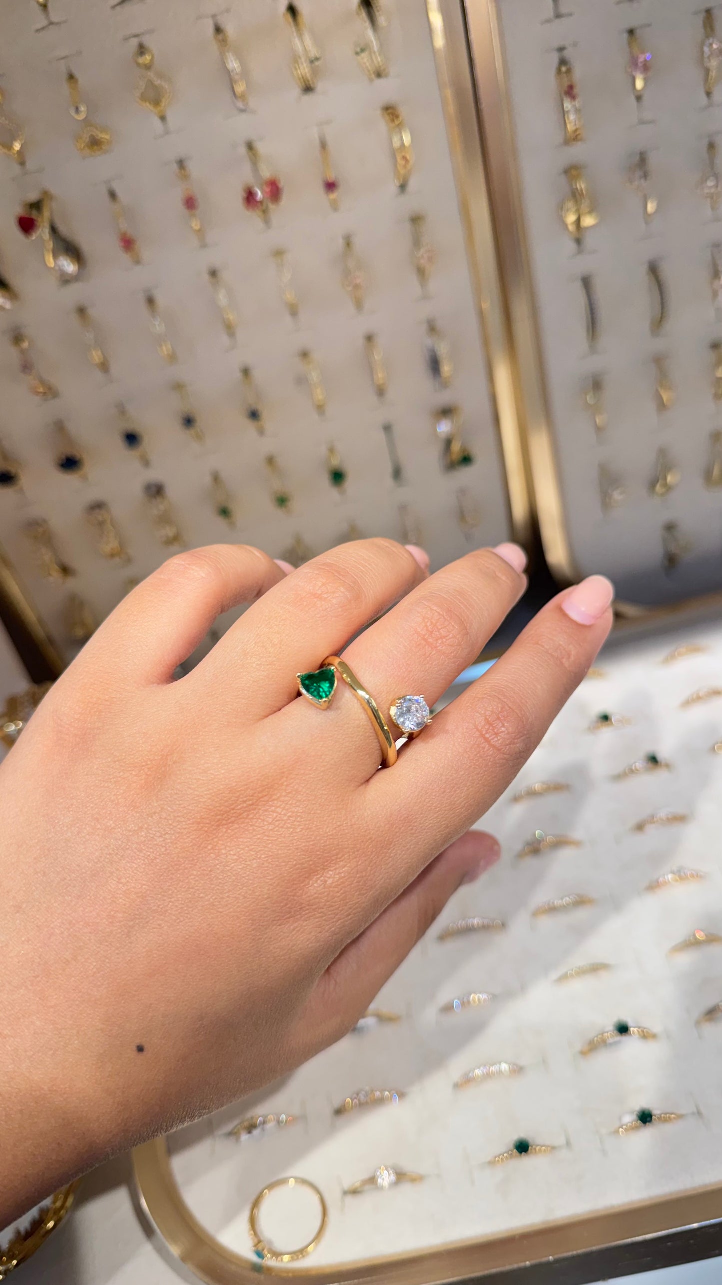 ANILLO AURORA VERDE
