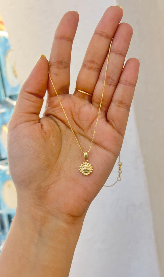 CADENA SOL ORO LAMINADO