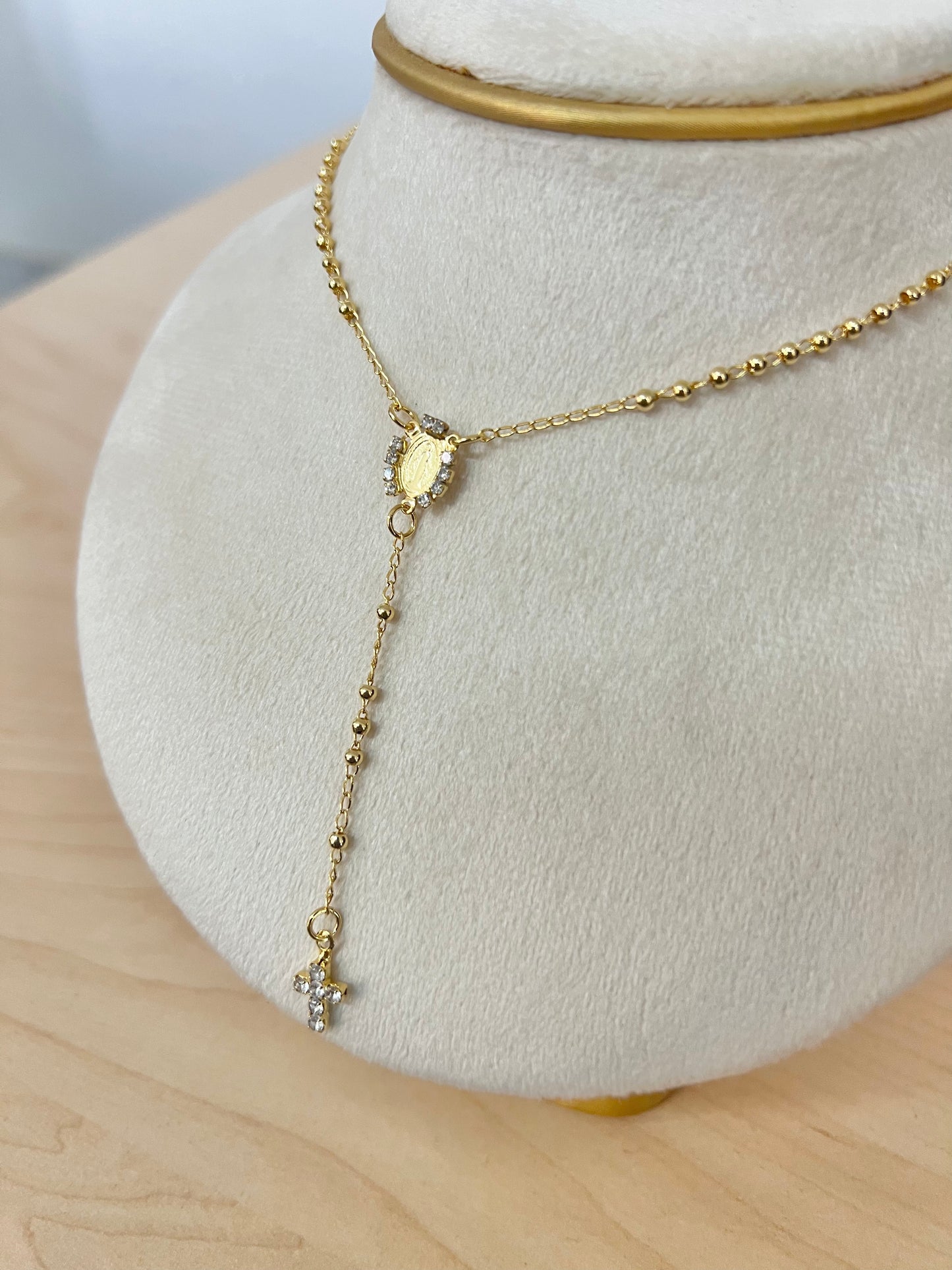 ROSARIO ORO LAMINADO