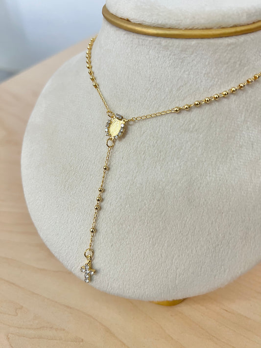 ROSARIO ORO LAMINADO