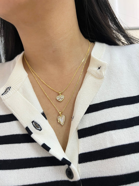 CADENA CORAZÓN NACAR