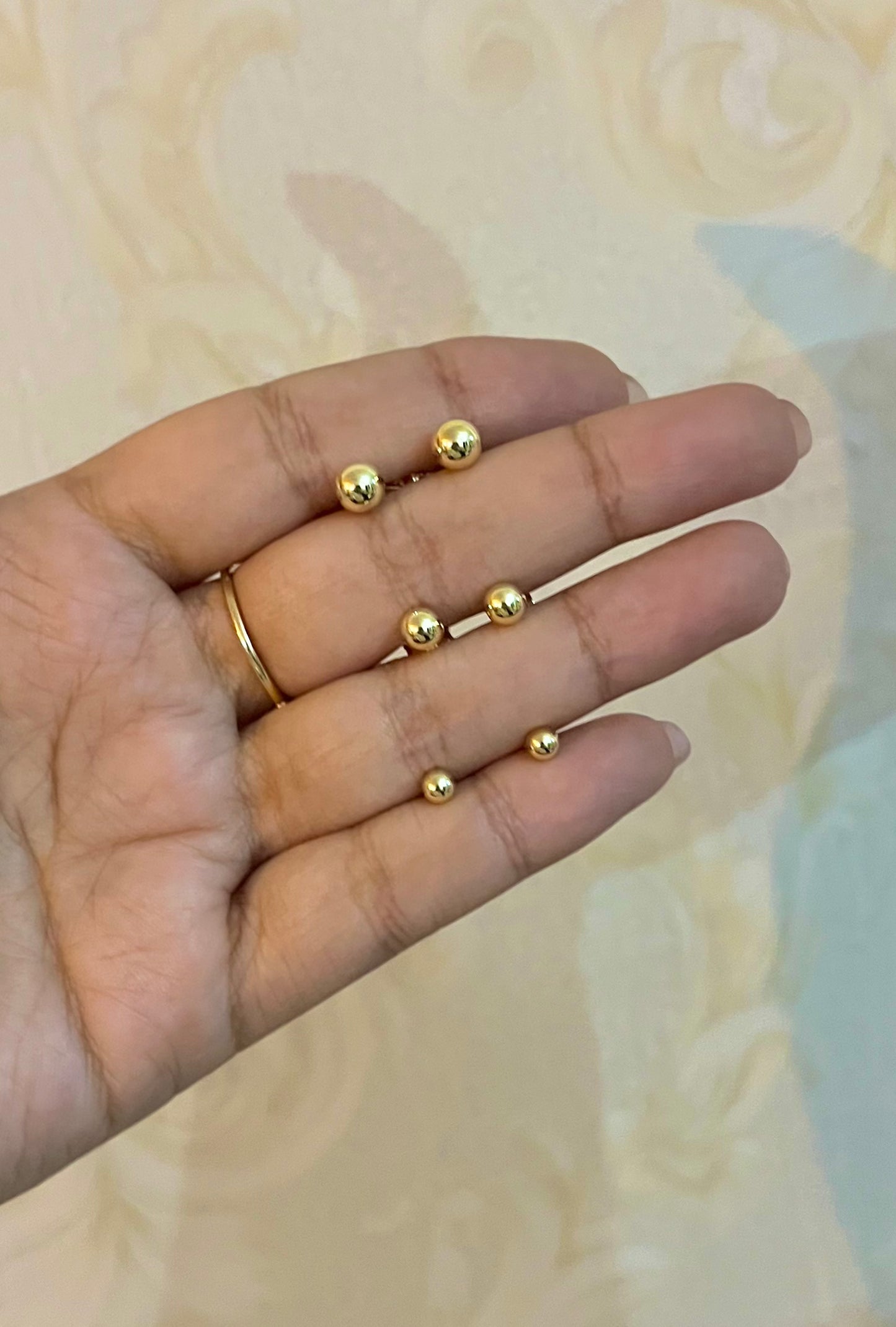 TOPO BALÍN PEQUEÑO (abajo) ORO LAMINADOB