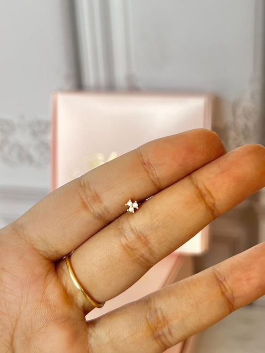 PIERCING TRES CRISTALES