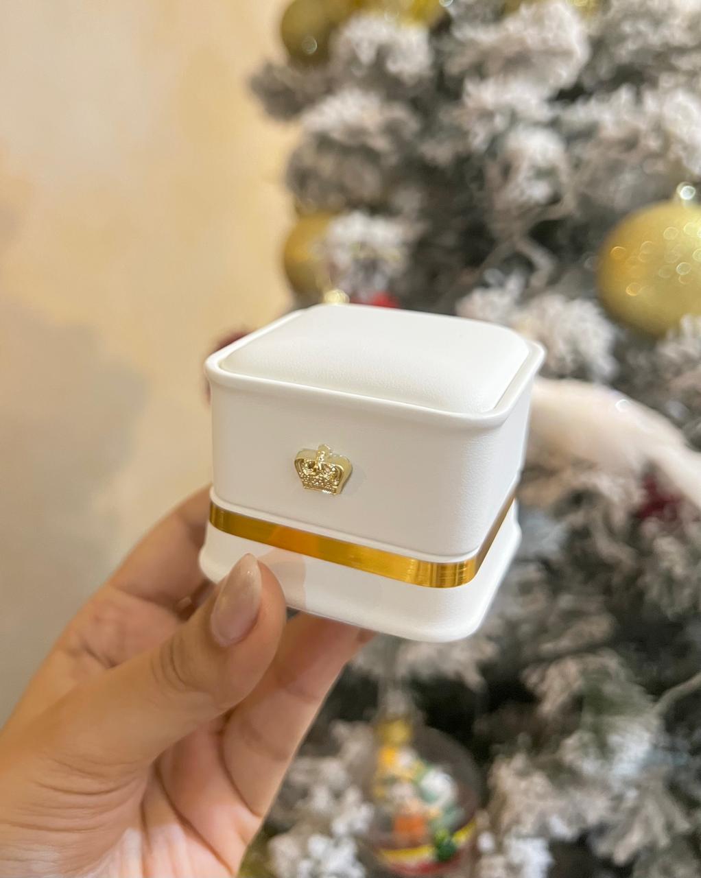 COFRE BLANCO LUXURY ANILLO